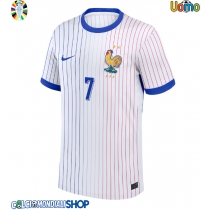 Maglie da calcio Francia Antoine Griezmann #7 Seconda Maglia Europei 2024 Manica Corta
